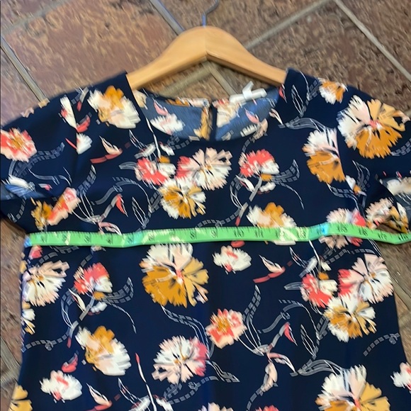 Maurices Orange and Pink Sheath Dress with Peter Pan Collar - Picture 8 of 10